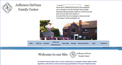 Desktop Screenshot of jdfamilycenter.org